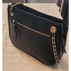 Inc Deliz Chain Shoulder Bag - Black